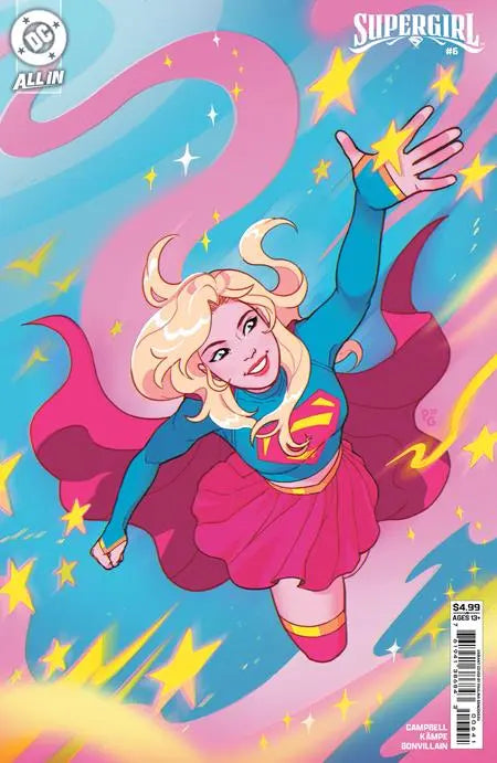 SUPERGIRL #6 CVR D PAULINA GANUCHEAU CARD STOCK VAR DC Comics