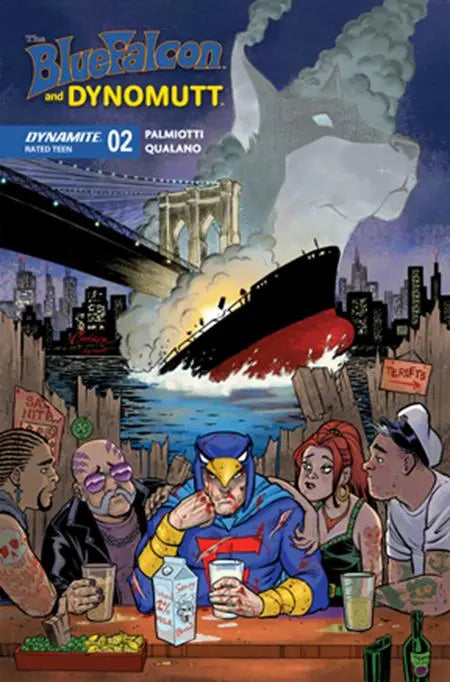 BLUE FALCON & DYNOMUTT #2 CVR B AMANDA CONNER VAR DYNAMITE Entertainment