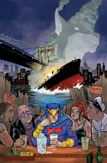 BLUE FALCON & DYNOMUTT #2 CVR H INCENTIVE 1:15 AMANDA CONNER VIRGIN VAR DYNAMITE Entertainment