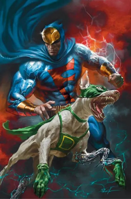 BLUE FALCON & DYNOMUTT #2 CVR I INCENTIVE 1:15 LUCIO PARRILLO VIRGIN VAR DYNAMITE Entertainment