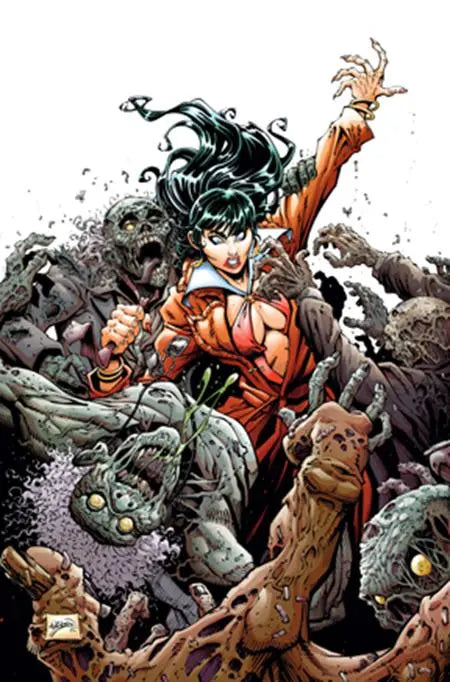 DIE!NAMITE BLOOD RED #1 CVR G WILL ROBSON LTD VIRGIN VAR DYNAMITE Entertainment