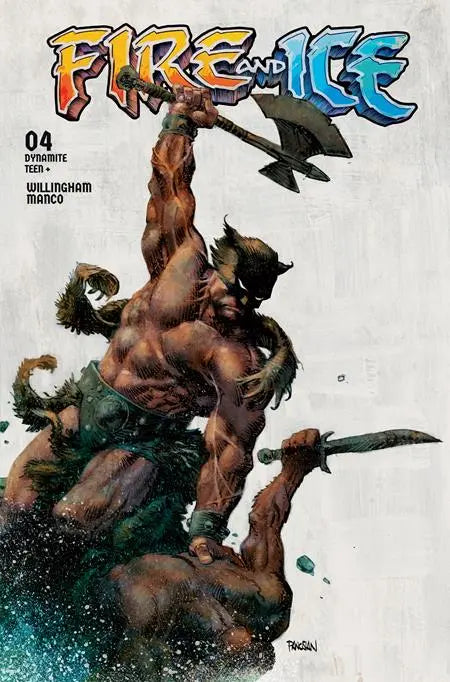 FIRE AND ICE #4 CVR C DAN PANOSIAN VAR DYNAMITE Entertainment