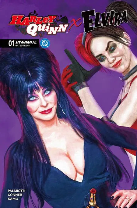 HARLEY QUINN X ELVIRA #1 CVR E MARK SPEARS VAR DYNAMITE Entertainment