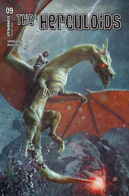 HERCULOIDS #9 CVR C BJORN BARENDS VAR DYNAMITE Entertainment