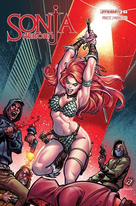 SONJA REBORN #3 CVR C CHAD HARDIN VAR DYNAMITE Entertainment
