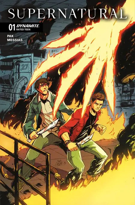 SUPERNATURAL #1 CVR B DAVID COUSENS VAR DYNAMITE Entertainment