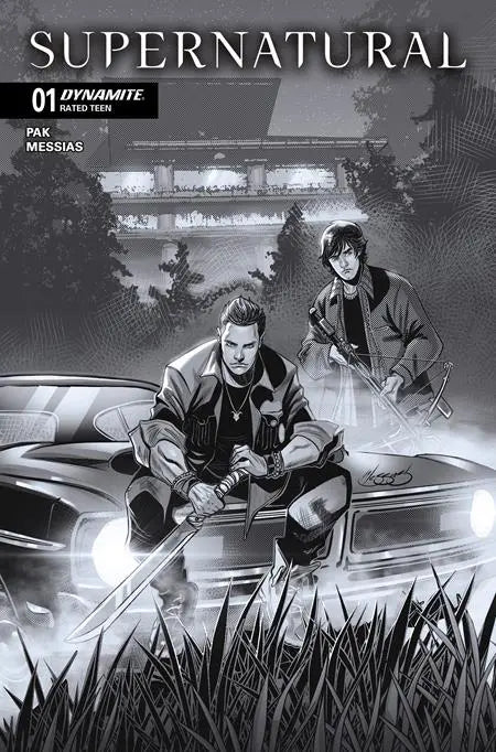 SUPERNATURAL #1 CVR J INCENTIVE 1:10 EDER MESSIAS LINE ART VAR DYNAMITE Entertainment