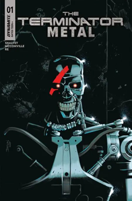 TERMINATOR METAL #1 CVR A DECLAN SHALVEY DYNAMITE Entertainment