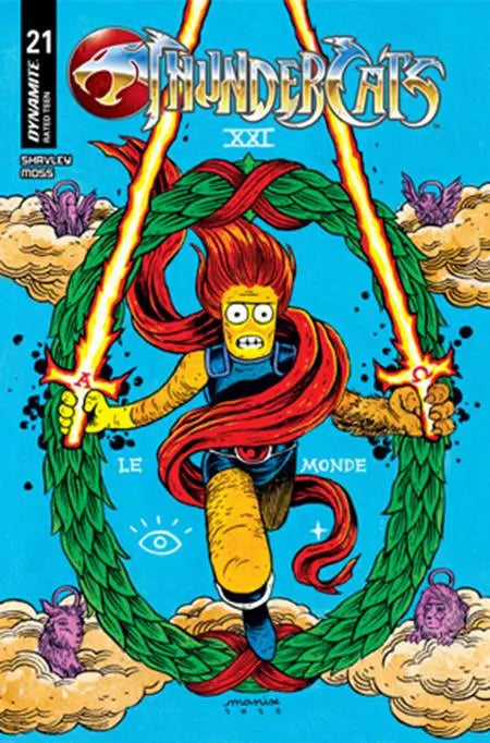 THUNDERCATS #21 CVR E MANIX VAR DYNAMITE Entertainment