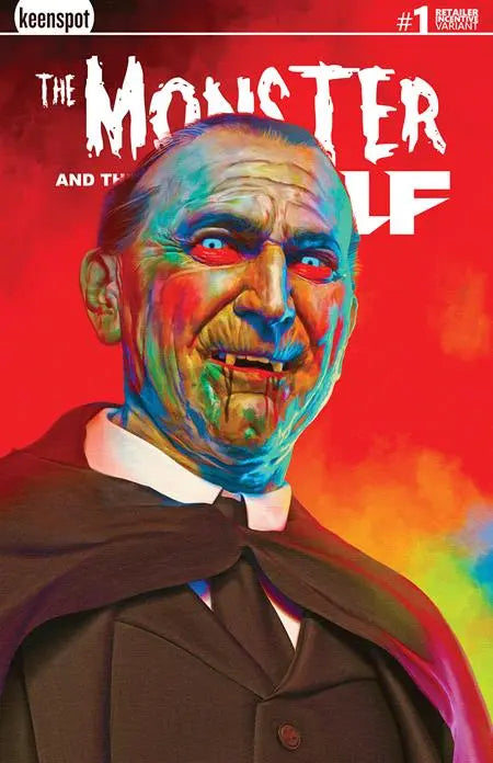 MARK SPEARS MONSTERS THE MONSTER & THE WOLF #1 CVR D INCENTIVE 1:1000 MARK SPEARS METAL VAR (FREE) (NET) Ex Posse Holdings