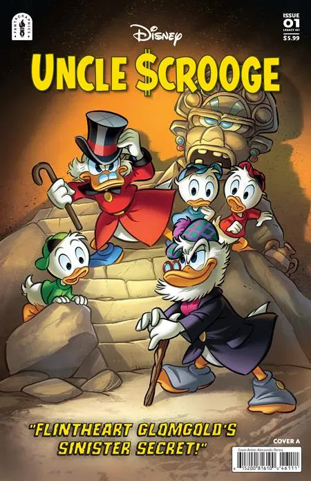 UNCLE SCROOGE FLINTHEART GLOMGOLDS SINISTER SECRET #1 (OF 3) CVR A  ALESSANDRO PERINA Fantagraphics