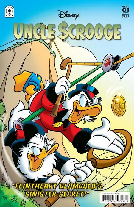 UNCLE SCROOGE FLINTHEART GLOMGOLDS SINISTER SECRET #1 (OF 3) CVR B DAVE ALVAREZ VAR Fantagraphics