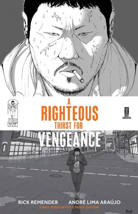 RIGHTEOUS THIRST FOR VENGEANCE GIANT SIZED ARTISTS PROOF EDITION #1 (MR) Image Comics