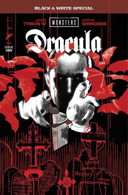 UNIVERSAL MONSTERS DRACULA BLACK & WHITE SPECIAL #1 (OF 2) CVR B MARK CHIARELLO VAR (MR) Image Comics