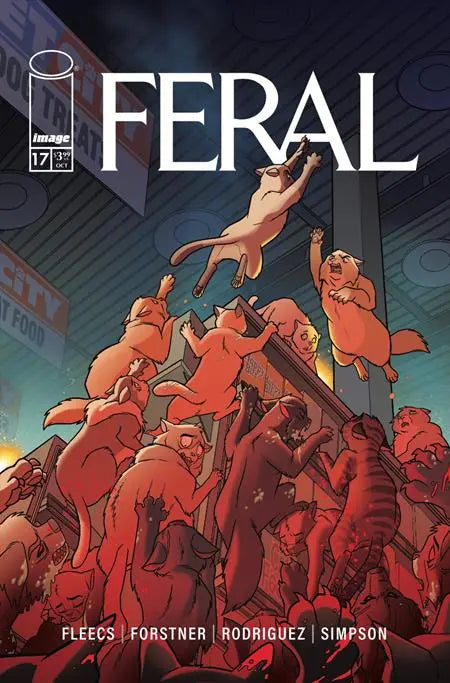 FERAL #17 CVR A TONY FLEECS Image Comics