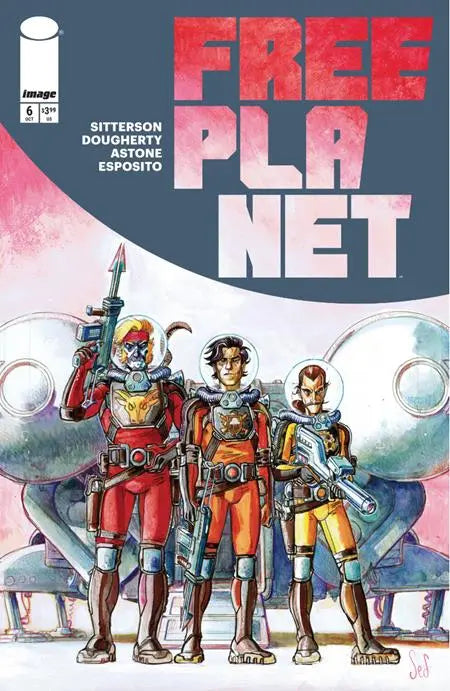 FREE PLANET #6 CVR A JED DOUGHERTY Image Comics
