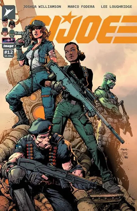 GI JOE #12 CVR E INCENTIVE 1:50 DAVID FINCH & SANDRA HOPE VAR Image Comics