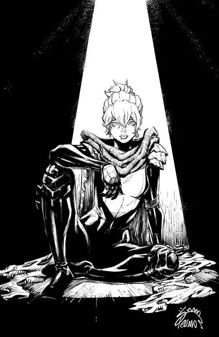 UNCHOSEN #4 (OF 4) CVR D INCENTIVE 1:25 RYAN STEGMAN B&W VAR Image Comics