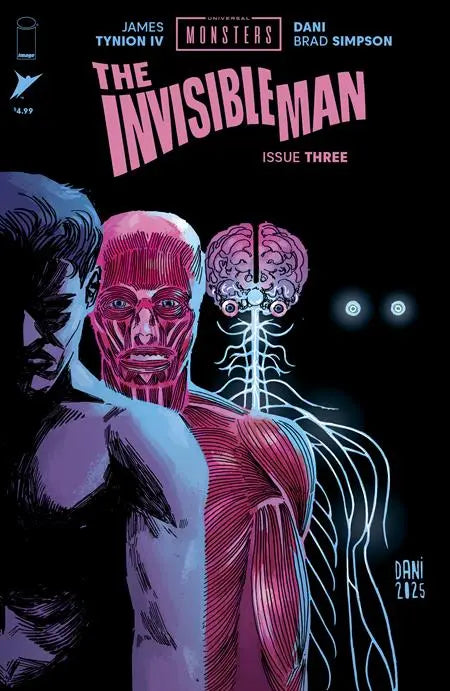UNIVERSAL MONSTERS THE INVISIBLE MAN #3 (OF 4) CVR A DANI & BRAD SIMPSON Image Comics