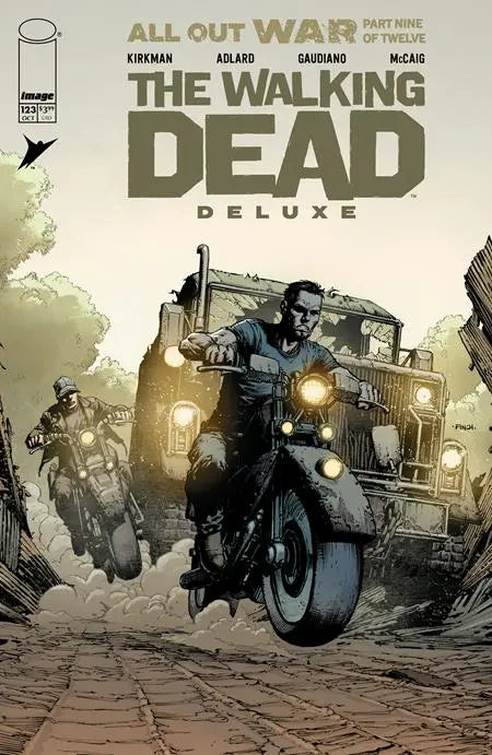 WALKING DEAD DELUXE #123 CVR A DAVID FINCH & DAVE MCCAIG (MR) Image Comics