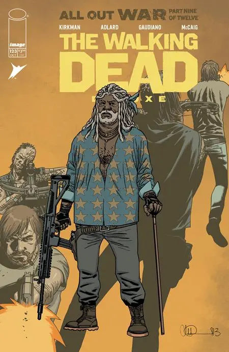 WALKING DEAD DELUXE #123 CVR B CHARLIE ADLARD & DAVE MCCAIG VAR (MR) Image Comics