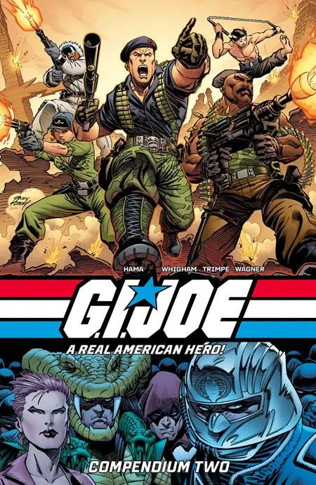 GI JOE A REAL AMERICAN HERO COMPENDIUM TP BOOK 02 ANDY KUBERT & LAURA MARTIN CVR Image Comics