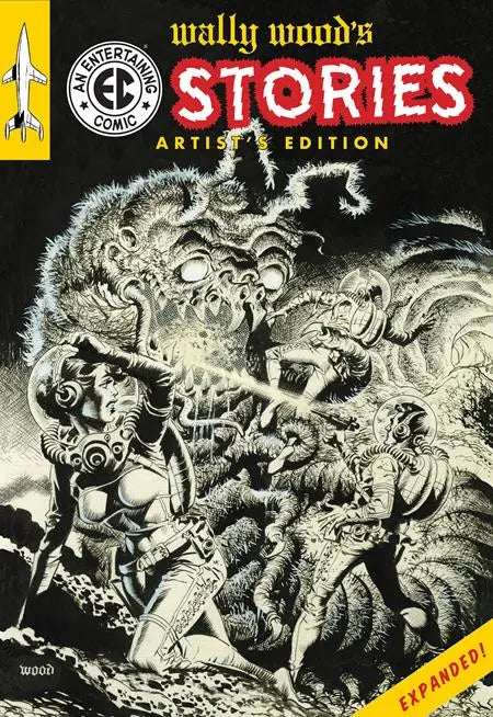 WALLY WOODS EC STORIES EXPANDED EDITION ARTISTS EDITION HC WALLY WOOD CVR Image Comics