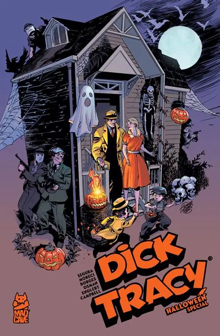 DICK TRACY HALLOWEEN SPECIAL (ONE SHOT) #1 CVR A GERALDO BORGES Mad Cave Studios