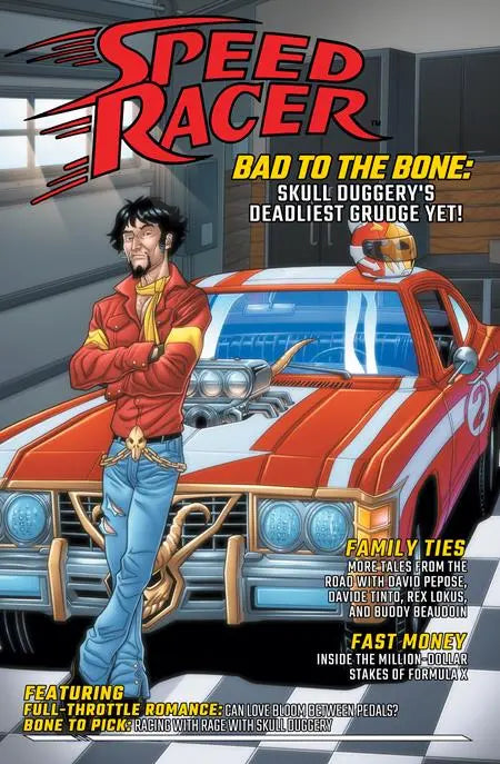 SPEED RACER #3 CVR C 10 COPY CHRIS BATISTA CAR MAGAZINE HOMAGE UNLOCK VAR Mad Cave Studios