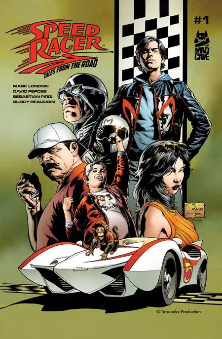 SPEED RACER TALES FROM THE ROAD TWO PRINCES (ONE SHOT) CVR D 10 COPY JOE QUESADA AND MARK IRWIN UNLOCK VAR Mad Cave Studios