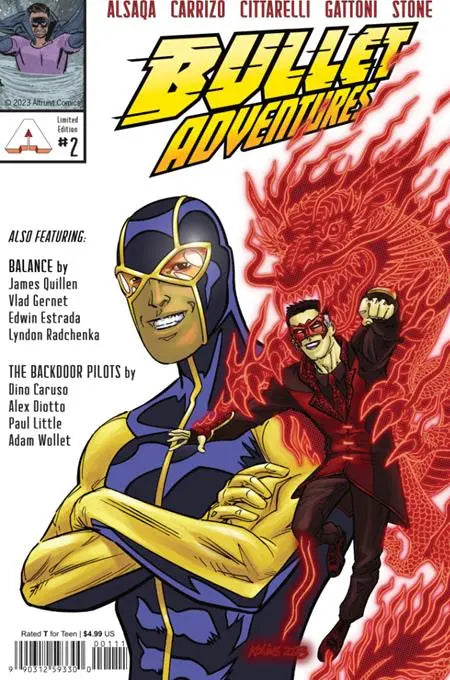BULLET ADVENTURES #2 CVR C SCOTT KOLINS UNLOCK VAR Massive Publishing