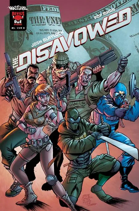 DISAVOWED #1 (OF 5) CVR D TIM SEELEY HOMAGE VAR (MR) Massive Publishing