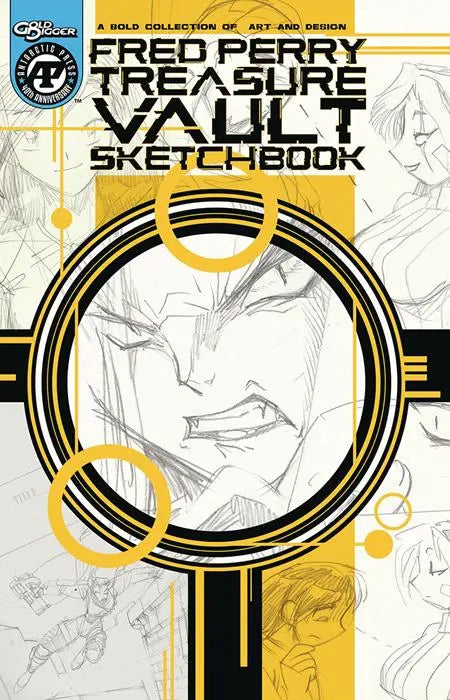 FRED PERRY TREASURE VAULT #1 CVR A FRED PERRY PENCIL SKETCH Massive Publishing