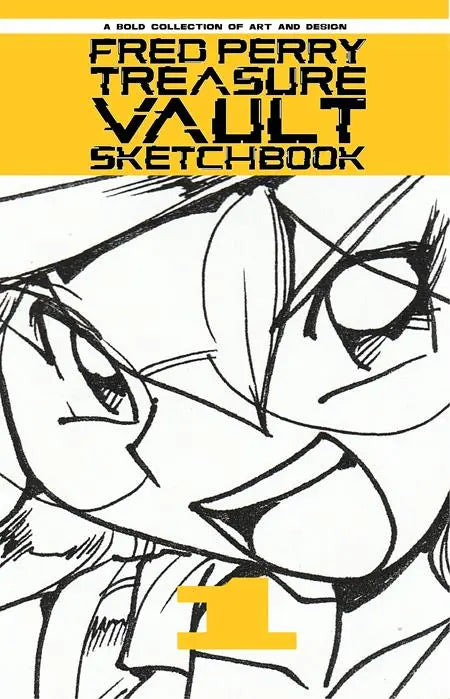 FRED PERRY TREASURE VAULT #1 CVR C FRED PERRY CLOSE UP LUNAR EXCLUSIVE VAR Massive Publishing