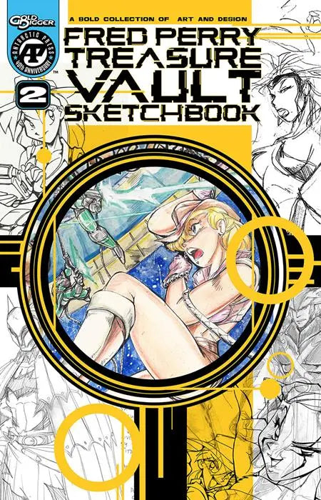 FRED PERRY TREASURE VAULT #2 CVR A FRED PERRY PENCIL SKETCH Massive Publishing