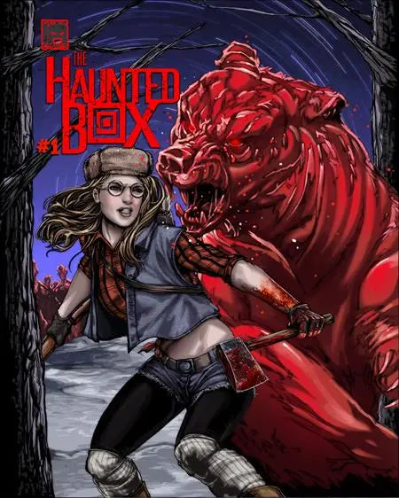 HAUNTED BOX #1 CVR B JASON ULRICH IRSA HUNTER VAR (MR) Massive Publishing