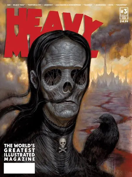 HEAVY METAL MAGAZINE #3 CVR B CHET ZAR VAR (MR) Massive Publishing