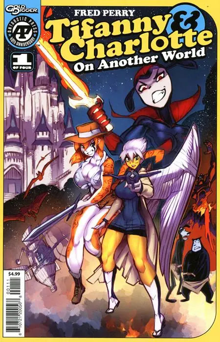 TIFANNY & CHARLOTTE ON ANOTHER WORLD #1 (OF 4) CVR A FRED PERRY Massive Publishing