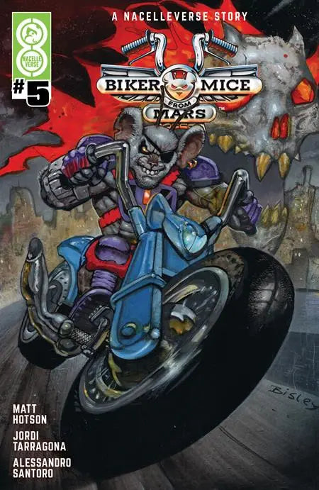 BIKER MICE FROM MARS (2025) #5 CVR D INC 1:10 SIMON BISLEY VAR Oni Press