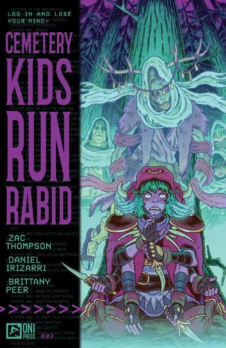 CEMETERY KIDS RUN RABID #3 (OF 4) CVR A DANIEL IRIZARRI Oni Press