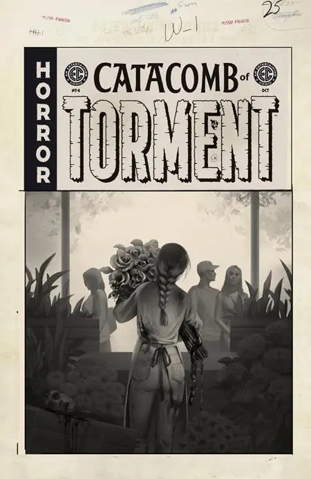 EC CATACOMB OF TORMENT #4 CVR D INCENTIVE 1:20 REIKO MURAKAMI B&W ARTIST EDITION VAR Oni Press