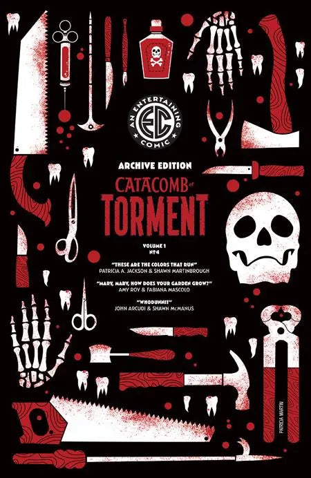 EC CATACOMB OF TORMENT #4 CVR E INCENTIVE 1:50 PATRICIA MARTIN EC ARCHIVE EDITION VAR Oni Press