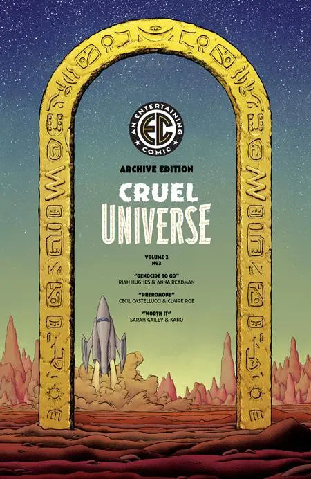 EC CRUEL UNIVERSE 2 #3 (OF 12) CVR E INCENTIVE 1:50 MALACHI WARD EC ARCHIVE EDITION VAR Oni Press