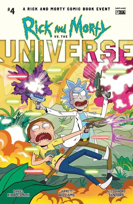 RICK AND MORTY VS THE UNIVERSE #4 (OF 4) CVR A DAVE BARDIN Oni Press