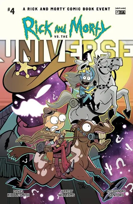 RICK AND MORTY VS THE UNIVERSE #4 (OF 4) CVR B TROY LITTLE VAR Oni Press