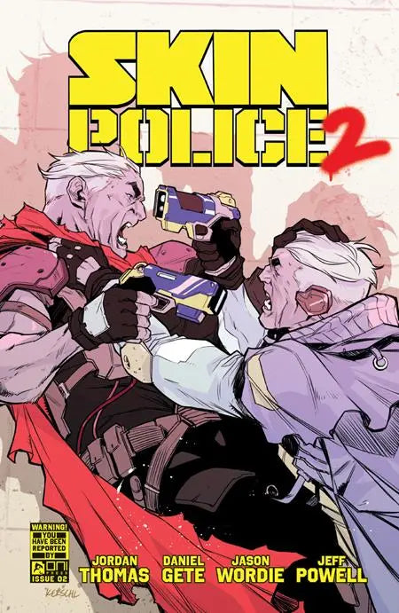 SKIN POLICE 2 #2 (OF 4) CVR C ANDRE LIMA ARAUJO VAR Oni Press