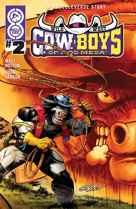 WILD WEST COW-BOYS OF MOO MESA #2 (OF 4) CVR A JUAN GEDEON Oni Press