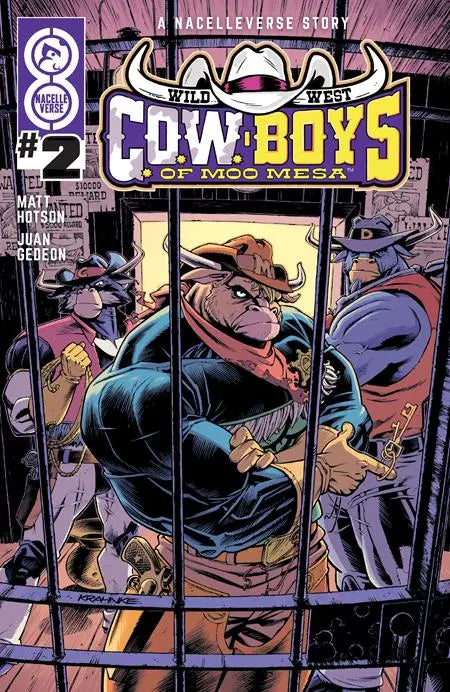 WILD WEST COW-BOYS OF MOO MESA #2 (OF 4) CVR B ANDREW KRAHNKE VAR Oni Press