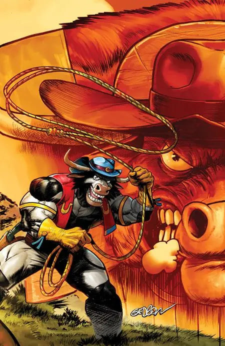 WILD WEST COW-BOYS OF MOO MESA #2 (OF 4) CVR D INCENTIVE 1:10 JUAN GEDEON INTERLOCKING FULL ART VAR Oni Press