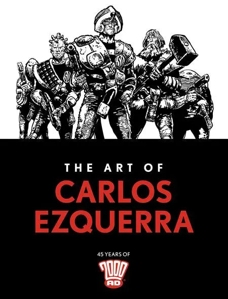 ART OF CARLOS EZQUERRA HC Previously Solicited Through Diamond Rebellion Publishing